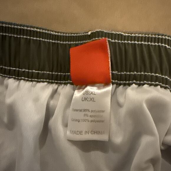 ROMWE Board Shorts Womens XL Green Beach Swim Surf Water Sports 90s Y2K Style - Picture 3 of 6